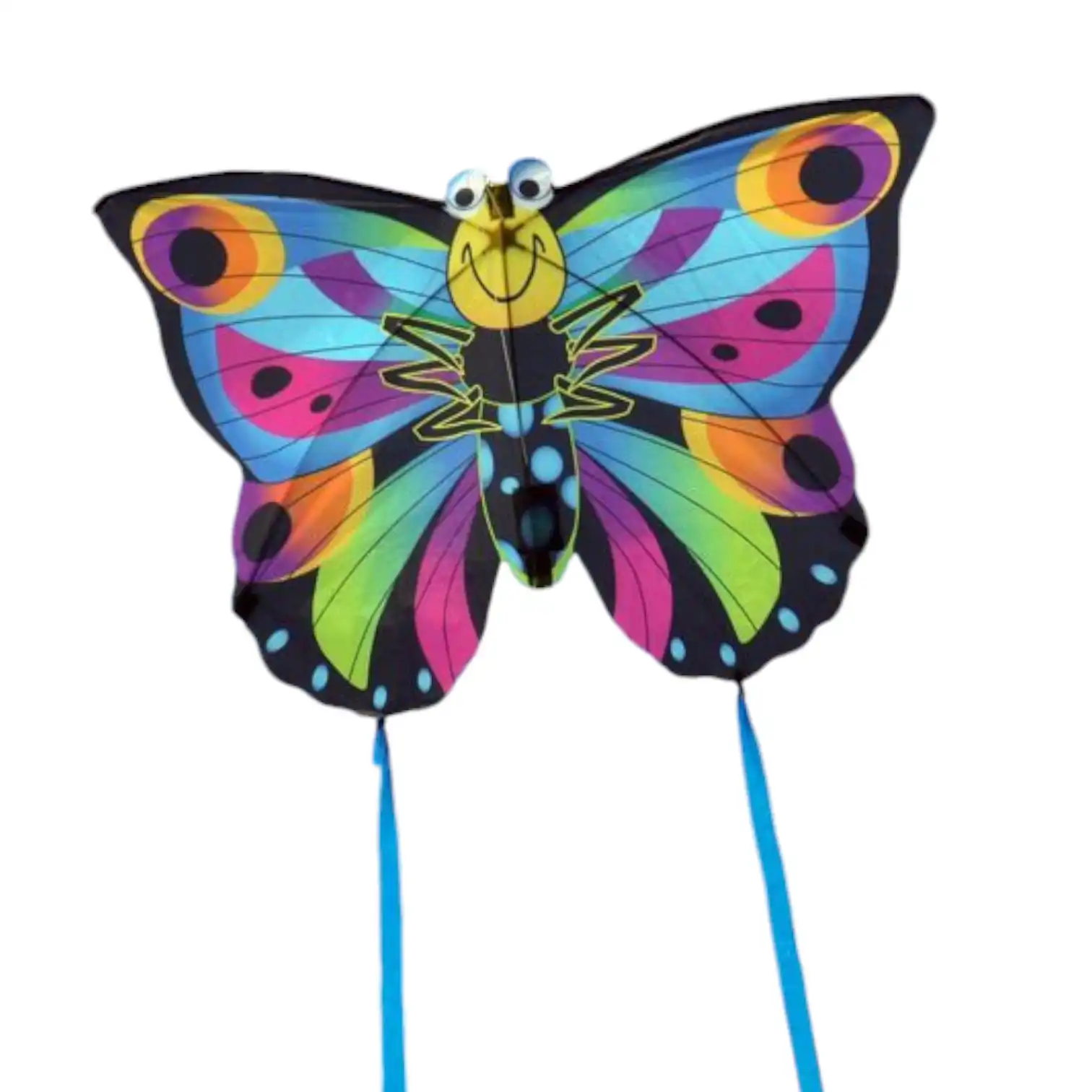 X-Kites SkyBugz Kites Schmetterling - X-Kites SkyBugz Kites - Einleiner-Drachen/Kinderdrachen (1-Leiner) rtf 86 cm x 63 cm bunt